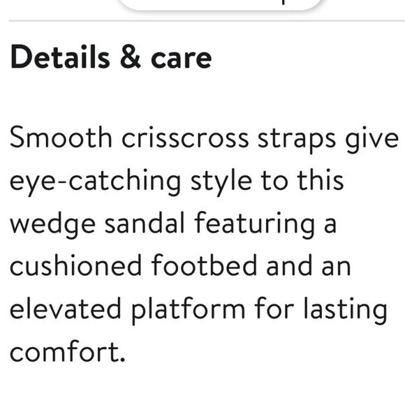 CALVIN KLEIN WOMEN’S WEDGE SANDALS IN CREAM NWOT SIZE SIX (6) SLIP ON ECHO - Picture 7 of 7